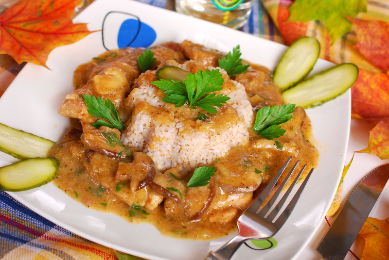 Gombapörkölt