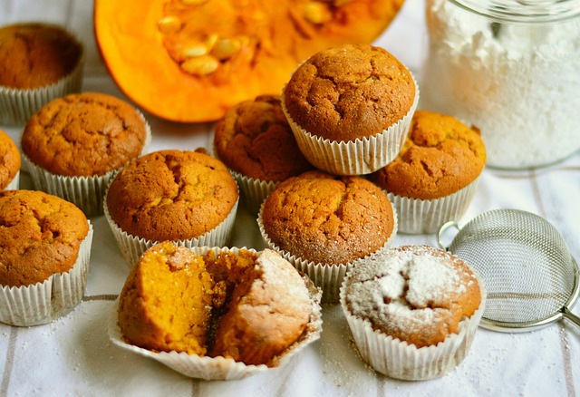 Sütőtökös muffin
